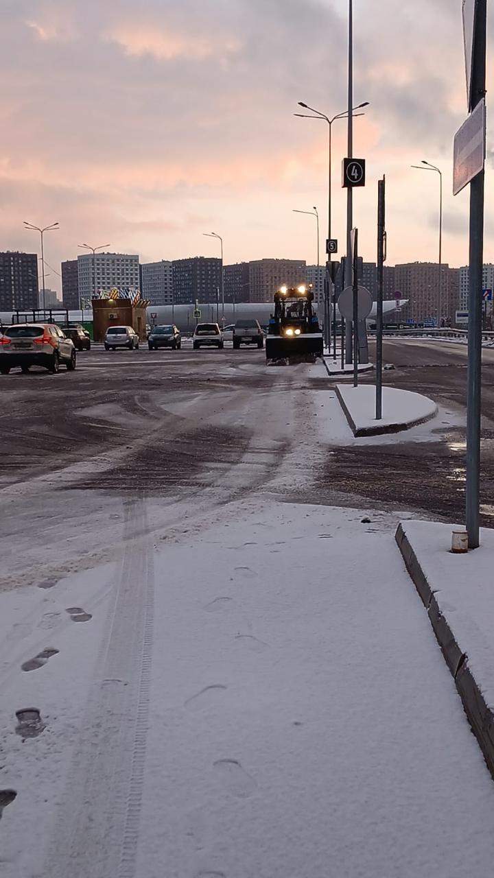 Уборка парковки5