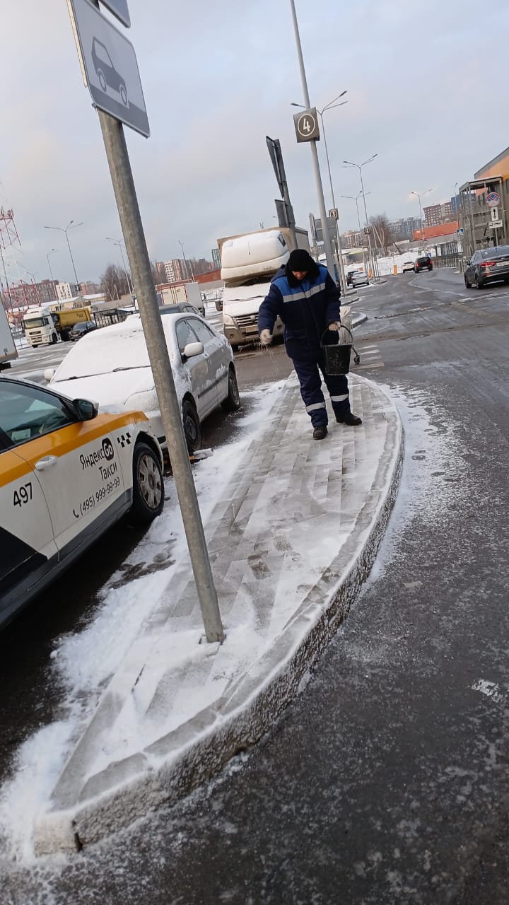 Уборка парковки6